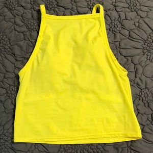 Kortni Jeane Squared Up Top -yellow